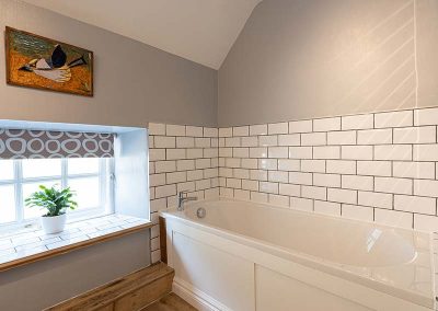 Main Bathroom with Bath and Shower